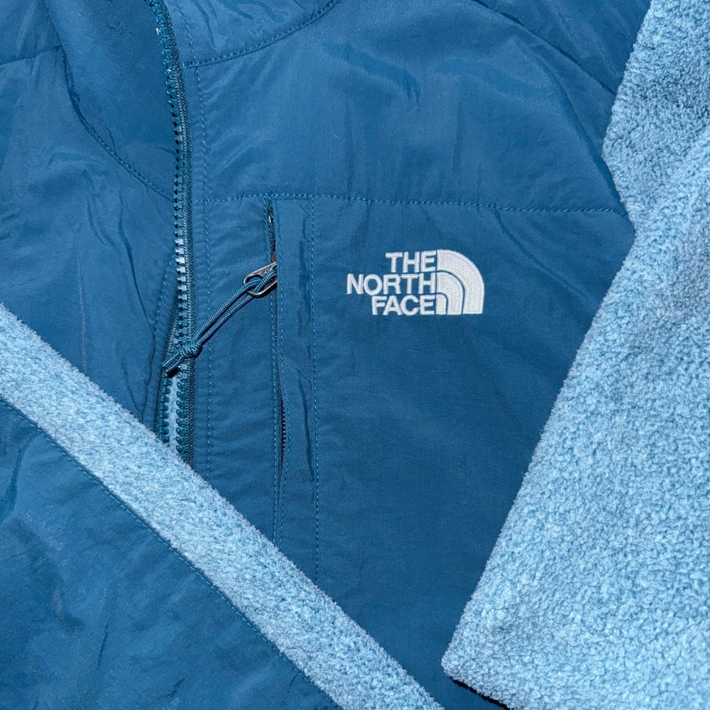 The North Face Teal Fleece Jacket